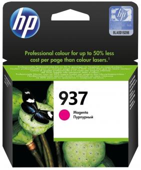 Original HP937 Tintenpatrone Magenta ca. 800 Seiten 4S6W3NE 