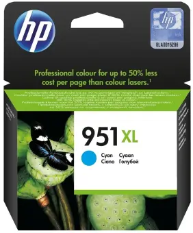 HP951XL CN046AE Druckerpatrone Cyan 24ml ca. 1.500 Seiten, 
