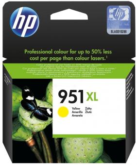 Original HP951XL Tintenpatrone Yellow ca. 1.500 Seiten CN048AE 