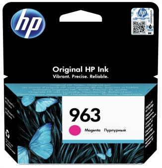 Original HP963 Tintenpatrone Magenta ca. 700 Seiten 3JA24AE 
