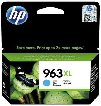 Original HP963XL Tintenpatrone Cyan ca. 1.600 Seiten 3JA27AE 