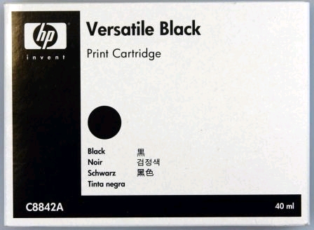 Original HPC8842A Tintenpatrone Schwarz 40ml TIJ 2.5 - HP Versatile 