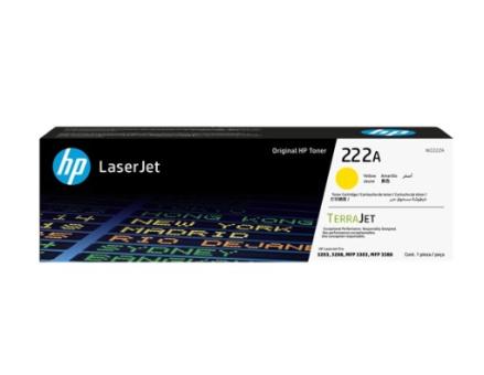 HP 222A W2222A Toner Gelb ca. 1.200 Seiten 