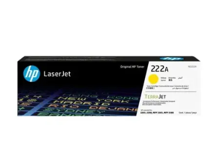 HP 222A W2222A Toner Gelb ca. 1.200 Seiten 