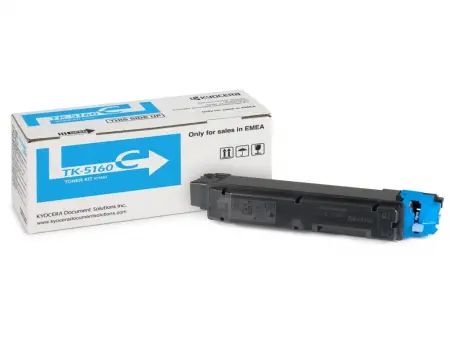 Original Kyocera TK-5160C Toner Cyan ca. 12.000 Seiten 1T02NTCNL0 