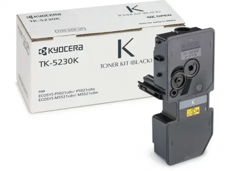 Original Kyocera TK-5230K Toner Schwarz ca. 2.600 Seiten 1T02R90NL0 