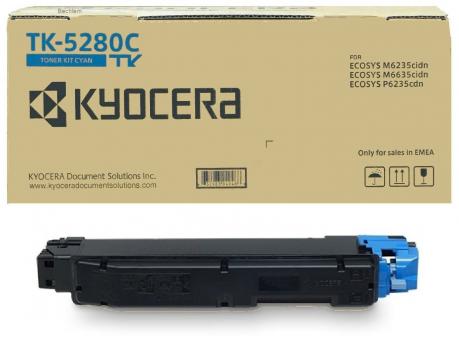 Original Kyocera TK-5280C Toner Cyan ca. 11.000 Seiten 1T02TWCNL0 