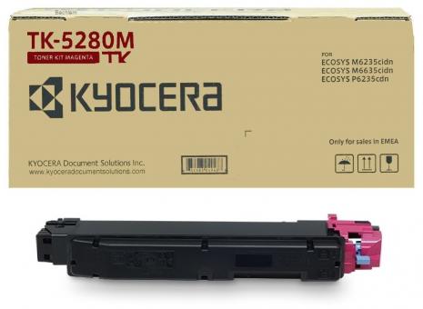 Original Kyocera TK-5280M Toner Magenta ca. 11.000 Seiten 1T02TWBNL0 