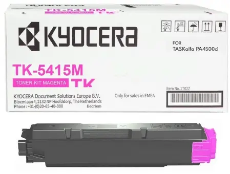 Original Kyocera TK-5415M Toner Magenta 1T02Z7BNL0 ca. 13.000 Seiten 