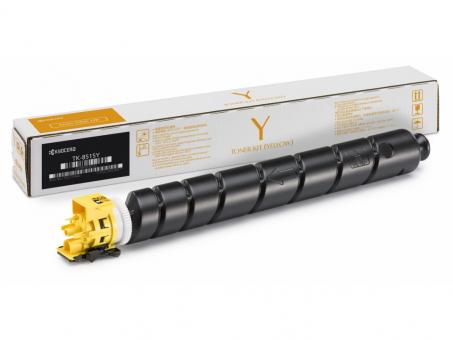 Original Kyocera TK-8515Y Toner Yellow ca. 20.000 Seiten 1T02NDANL0 