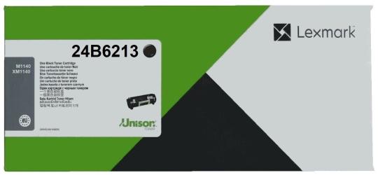 Original Lexmark 24B6213 Toner Schwarz M/XM1140 ca. 10.000 Seiten Rückgabe-Druckkassette 