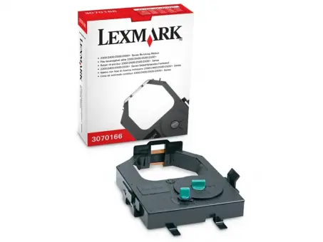 Original Lexmark 3070166 Schwarz Farbband 11A3540 Farbbandkassette, 4 Millionen Zeichen 