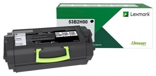 Original Lexmark 53B2H00 Toner Schwarz ca. 25.000 Seiten Rückgabe-Druckkassette, hohe Kapazität 