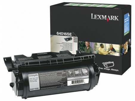 Original Lexmark 64016SE Toner Schwarz ca. 6.000 Seiten 