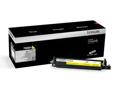 Original Lexmark 70C0D40 Entwicklereinheit Yellow  700D4 ca. 40.000 Seiten Entwickler 