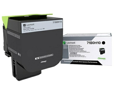 Original Lexmark 71B0H10 Toner Schwarz ca. 6.000 Seiten 