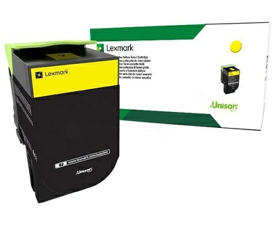 Original Lexmark 71B20Y0 Toner Yellow ca. 2.300 Seiten Rückgabe-Druckkassette 