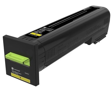 Original Lexmark 72K20Y0 Toner Yellow ca. 8.000 Seiten Rückgabe-Druckkassette 