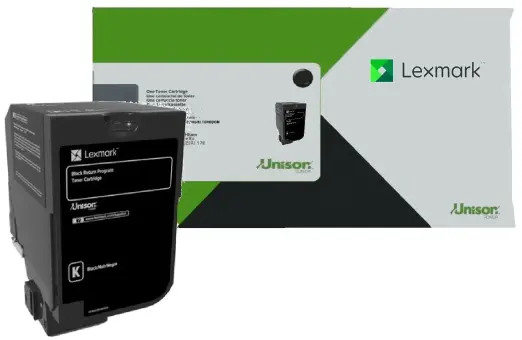 Lexmark 74C20K0 Toner Schwarz ca. 3.000 Seiten, Rückgabe-Druckkassette 