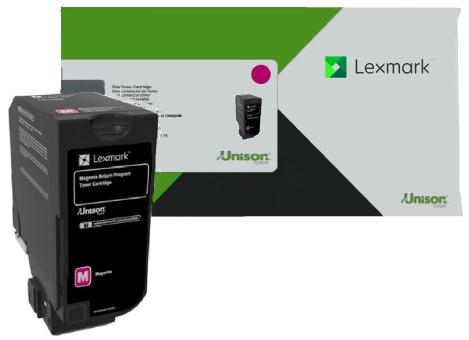 Original Lexmark 74C2SM0 Toner Magenta ca. 7000 Seiten Rückgabe-Druckkassette 