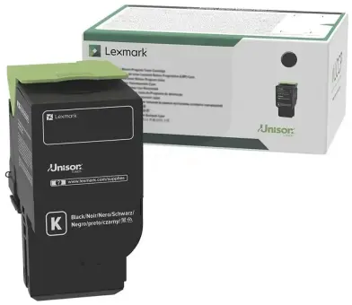Lexmark 78C20K0 Toner Schwarz ca. 2.000 Seiten, Rückgabe-Druckkassette 
