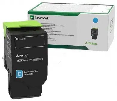 Original Lexmark 78C2XC0 Toner Cyan ca. 5.000 Seiten Rückgabe-Druckkassette, extra hohe Kapazität 