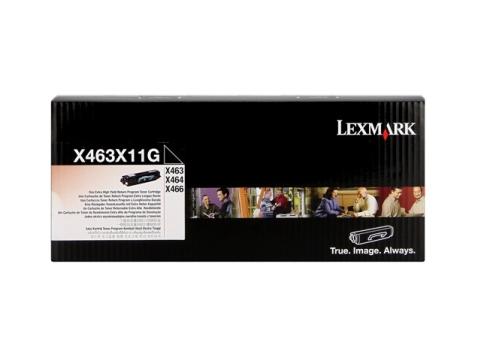 Lexmark X463X11G Toner Schwarz ca. 15.000 Seiten 