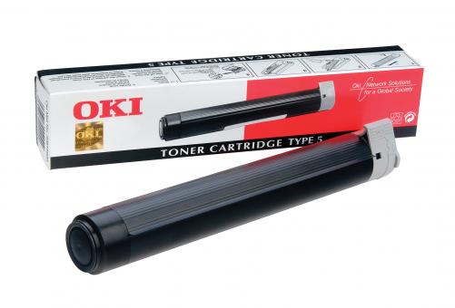 Original Oki 40815604 Toner Schwarz Typ 5-f ca. 3.000 Seiten 
