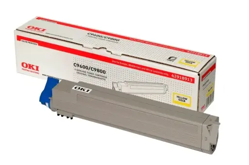 Oki 42918913 Toner Gelb ca. 15.000 Seiten, 