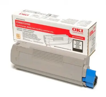 Original Oki 43324424 Toner Schwarz ca. 6.000 Seiten 