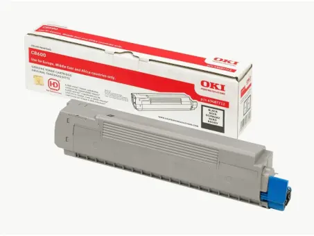 Oki 43487712 Toner Schwarz ca. 6.000 Seiten, 