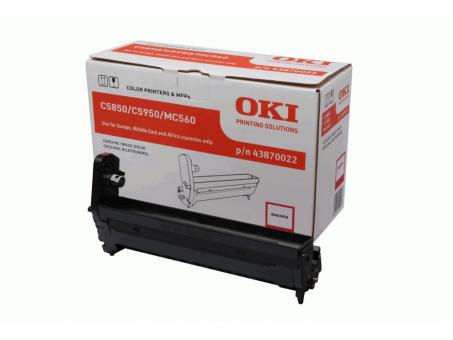 Original Oki 43870022 Bildtrommel Magenta Trommel ca. 20.000 Seiten 