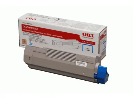 Oki 43872307 Toner Cyan ca. 2.000 Seiten, 