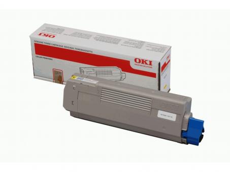 Original Oki 44315305 Toner Yellow ca. 6.000 Seiten 