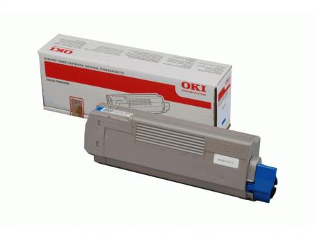 Original Oki 44315307 Toner Cyan ca. 6.000 Seiten 