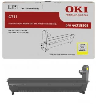Original Oki 44318505 Bildtrommel Yellow ca. 20.000 Seiten 