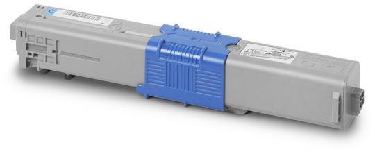 Original Oki 44973535 Toner Cyan ca. 1.500 Seiten 