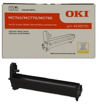 Original Oki 45395701 Bildtrommel Yellow ca. 30.000 Seiten 