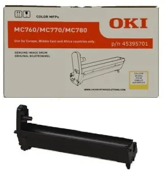 Oki 45395701 Bildtrommel Gelb ca. 30.000 Seiten, 