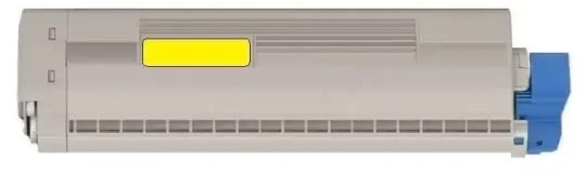 Oki 45862814 Toner Gelb ca. 10.000 Seiten, 
