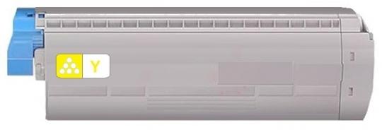 Original Oki 46443101 Toner Yellow ca. 10.000 Seiten 