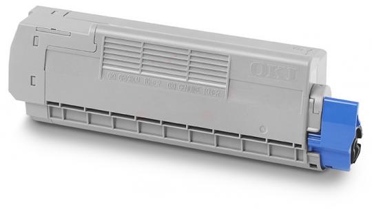 Original Oki C612 Toner Schwarz 46507508 