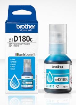 Original Brother BTD-180C Tintenflasche Cyan BTD180C ca. 5.000 Seiten  48,8 ml 