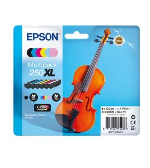 Epson 250XL C13T16P84010 Druckerpatronen Multipack Schwarz , Cyan , Magenta , Gelb , Cyan hell , Magenta hell ca. 4.200 SeitenEpson 