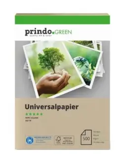 Original Prindo PR80500A4G Recycling Universal-Kopierpapier A4 rauchweiß 