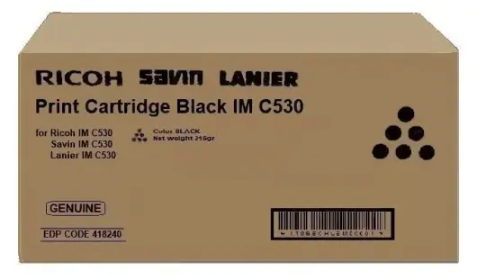 Ricoh IM C530BK 418240 Toner Schwarz ca. 20.500 Seiten, 