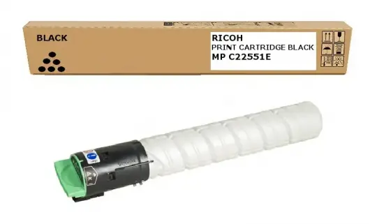 Original Ricoh MP C2551BK Toner Schwarz 842061 842465 ca. 10.000 Seiten 