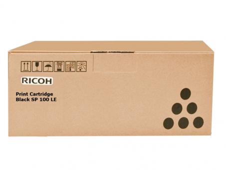 Original Ricoh SP 100LE Toner Schwarz 407166 ca. 1.200 Seiten 