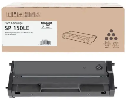 Ricoh SP 150LE 407971 Toner Schwarz ca. 700 Seiten, 