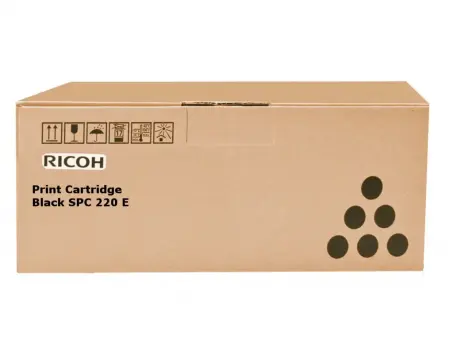 Original Ricoh SP C220EBK Toner Schwarz 407642 ca. 2.000 Seiten 